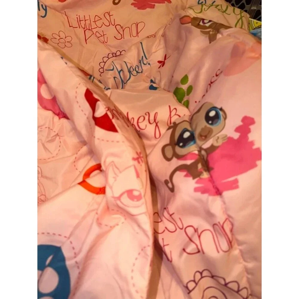 Full-size littlest pet shop comforter vintage
